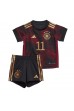 Fotbalové Dres Německo Mario Gotze #11 Dětské Venkovní Oblečení MS 2022 Krátký Rukáv (+ trenýrky)